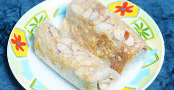 Pootharekulu Jaggery with Nuts